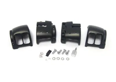 Alloggiamento interruttori neri per Softail dal 20  - Annuncio 9100548