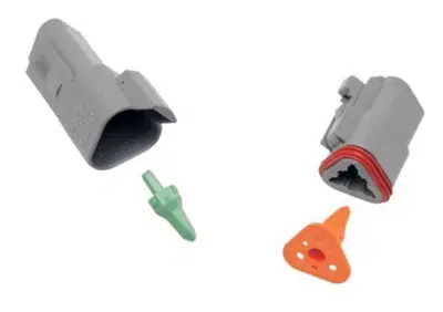 Spinotto femmina a 3 fili - grigio - DT Series Cus  - Annuncio 8550250