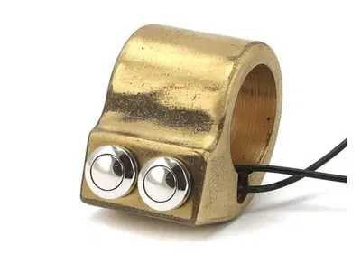 PULSANTI Wannabe Choppers Old Style in ottone per  - Annuncio 8562240