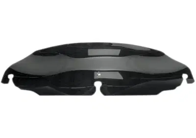 Parabrezza Klock Werks Flare nero alto 9 cm per To - Annuncio 8563931