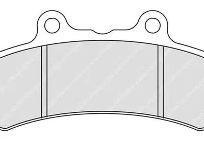 Pastiglie anteriori organiche per Buell 94-97 Ferodo - Annuncio 8555443