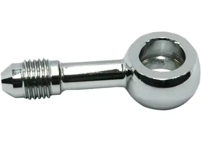 Raccordo cromato 7/16" AN-3 dritto (diametro 11mm)  - Annuncio 8562026