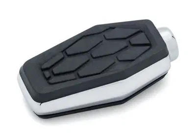 Pedalino cambio Kuryakyn Hex gomma nera, cromato  - Annuncio 8555358