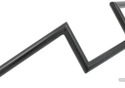 Manubrio Z Bar 1", alto 6", Largo 72cm, nero, senz Jammer - Annuncio 8558674