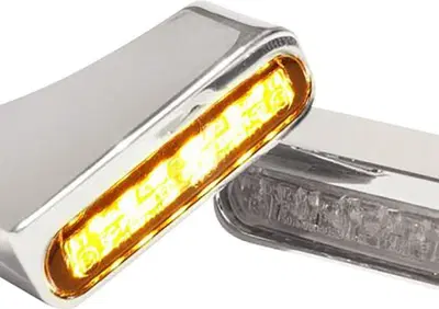Frecce anteriori LED Omologate cromate Heinz Bikes  - Annuncio 8560557