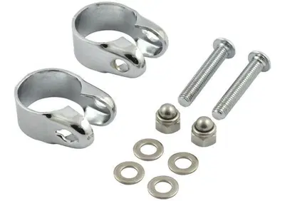 Fascette cromate per portapacchi per manubri da 1- Fehling - Annuncio 8553195