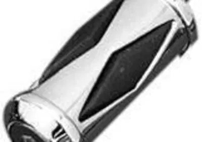 Pedalino cambio diamond gomma nera, cromato Custo  - Annuncio 8555313