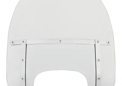 Parabrezza Memphis Fats alto 43 cm trasparente per  - Annuncio 8563749