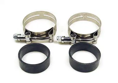 Fascette acciaio con fascette in gomma fissaggio c  - Annuncio 9307310