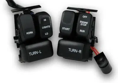 Interruttori neri per Sportster, Dyna, Softail e T  - Annuncio 8554586