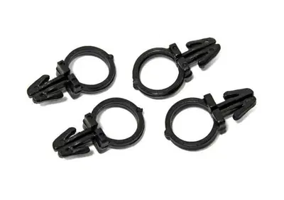 Clips ferma cavo elettrico per manubrio - nere dia  - Annuncio 9383128