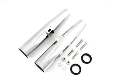 Copri forcelle 39 mm cromati Per Sportster dal 200  - Annuncio 9226542