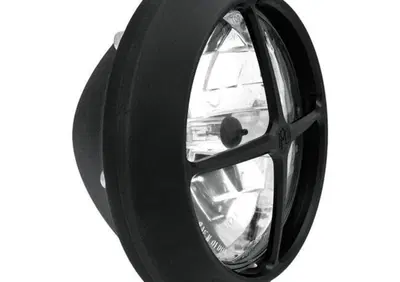 Faro anteriore 5 3/4''Cross Bar omologato nero Performance Machine - Annuncio 8557987
