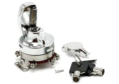 Blocchetto chiave accensione cromato elettronico P  - Annuncio 8549678