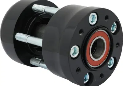 Mozzo billet anteriore nero Custom Chrome  - Annuncio 9257653