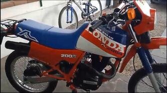Honda XL 200 Paris-Dakar epoca