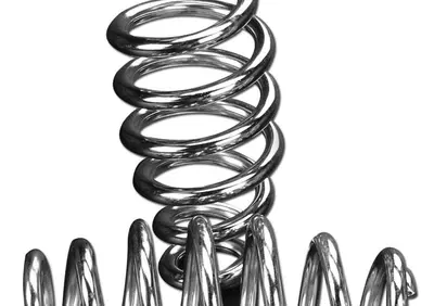 Molle sella cromate da 5" cilindriche Custom Chrom  - Annuncio 8548997