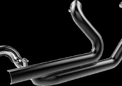 Collettori Khrome Werks 2 in 2 Dual neri per Touri - Annuncio 8547690