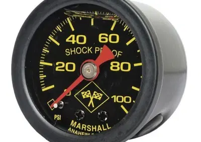 Manometro pressione olio 38 mm funzionamento tradi  - Annuncio 8554209