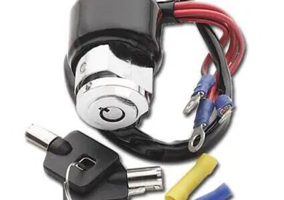 Blocchetto chiave accensione cromato 3 posizioni p  - Annuncio 8549676