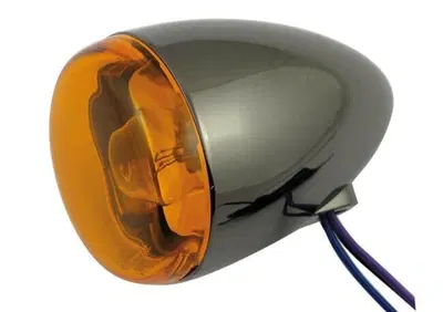 Freccia a lampadina Posteriore nera lente arancio  - Annuncio 8551983