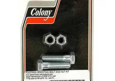 Viti cromate fissaggio pedaline per XL, FL, FX, FX  - Annuncio 9213263