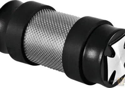 Pedalino cambio HKC Cross gomma nera, nero Hells  - Annuncio 8555320