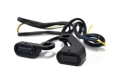 Frecce nere con lenti fume' omologate a LED per So  - Annuncio 8560499