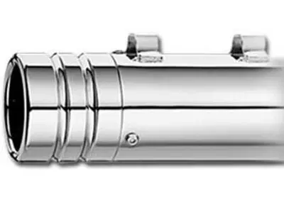 Finalino Grooved Billet 3,5" SuperTrapp cromato pe - Annuncio 8546836