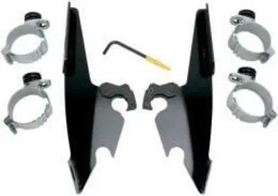 Kit sgancio rapido nero per parabrezza Memphis Fat  - Annuncio 8563800