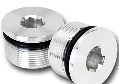 Tappi forcelle bassi in Alluminio per Sportster e  - Annuncio 8550744