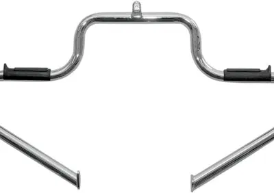 Paramotore anteriore cromato con poggiapiedi per T  - Annuncio 9091671