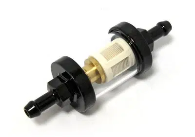 Filtro benzina See-Flow nero e vetro per tubo da 3  - Annuncio 9178670