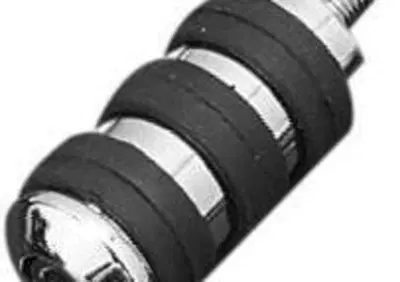 Pedalino cambio vibra-kushion con gomma nera, crom  - Annuncio 8555334