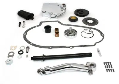 Kickstarter cromato per Sportster dal 1973 al 1976  - Annuncio 8554636