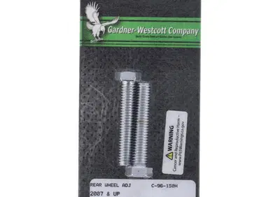 Coppia viti cromate per registro cinghia finale pe  - Annuncio 9400286