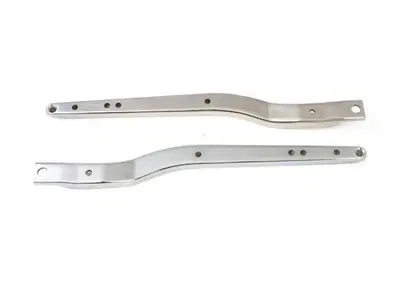 Supporti parafango cromati con fori per frecce per  - Annuncio 9103260