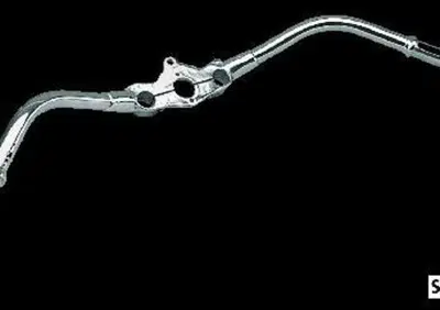 Manubrio Buckhorn in line 1" Cromato, senza fosset Zodiac - Annuncio 8548166