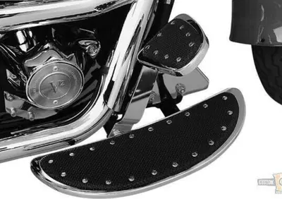 Pedane Banana guidatore cromo lunghe 14" Per Softa  - Annuncio 8555404