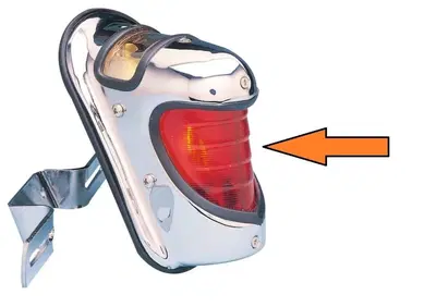 Lente rossa di ricambio per faro posteriore Beehiv  - Annuncio 8557840