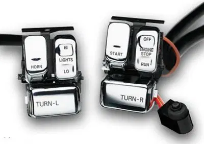 Interruttori cromati con simboli neri (foto indica  - Annuncio 8554582