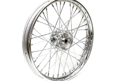 Ruota anteriore a 40 raggi cromata 21x2,15 Per FL  - Annuncio 9210846