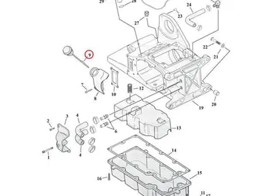 Tappo serbatoio olio nero con astina per Touring d  - Annuncio 8553974
