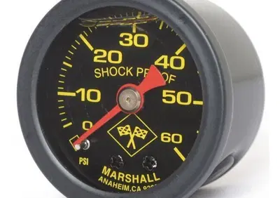 Manometro pressione olio 38 mm funzionamento tradi  - Annuncio 8554208