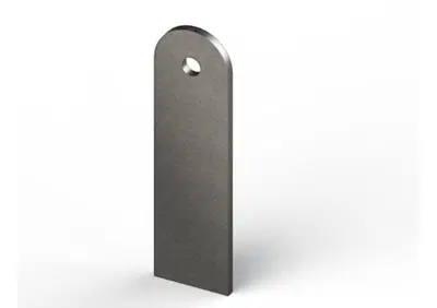 Staffe in acciaio da saldare B 25,4mm x L 90mm x 3  - Annuncio 8560943