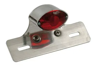 Faro posteriore CatEye MINI con portatarga omologa  - Annuncio 8557851