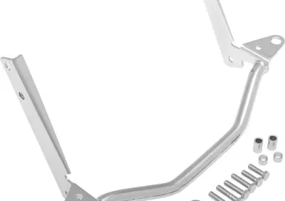 Kit barra fari supplementari cromata con bulloneri Drag Specialties - Annuncio 9408952