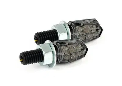 Frecce a led Tiny nere lente fumè omologate Motorc  - Annuncio 8551957