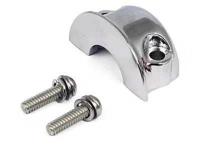 Morsetto leva frizione / freno cromato per Dyna e  - Annuncio 8562091