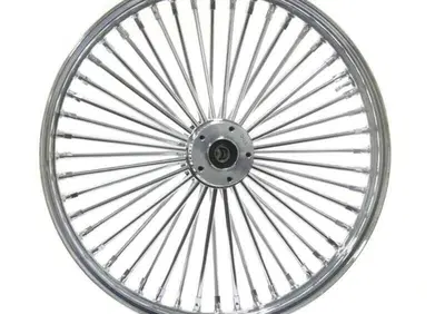 Ruota anteriore cromata Big Spoke 48 raggi 21”x 3,  - Annuncio 8560281